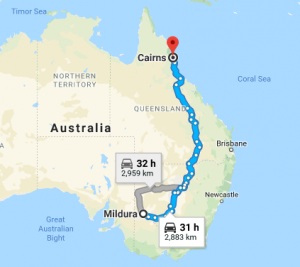 Mildura-to-Cairns