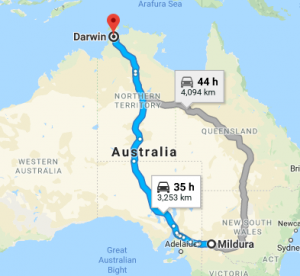 Mildura-to-Darwin